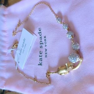 NWT Kate Spade Necklace Cat Jewelry